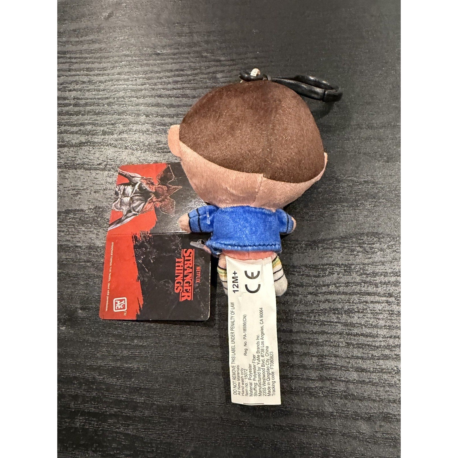 Stranger Things™ Eleven Bag Clip-On Plush NEW