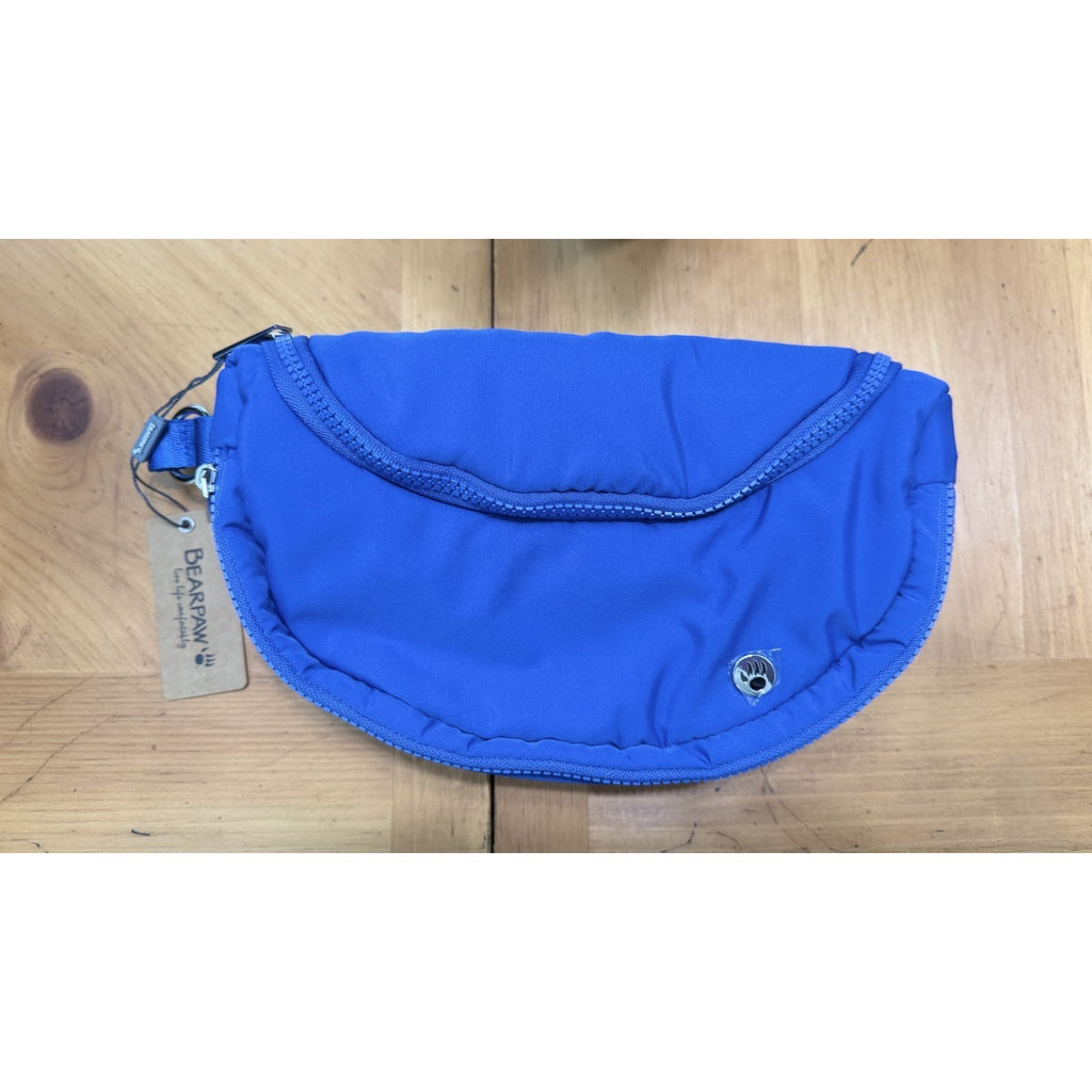 New Bearpaw Nylon Belt Bag with Detachable Change Pouch - Bright Blue
