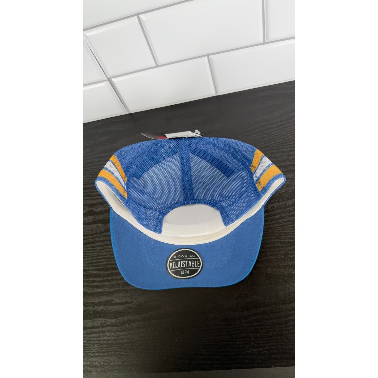 Bioworld Stranger Things Bradley's Big Buy Trucker Hat - Retro 80s Hawkins Mesh Cap
