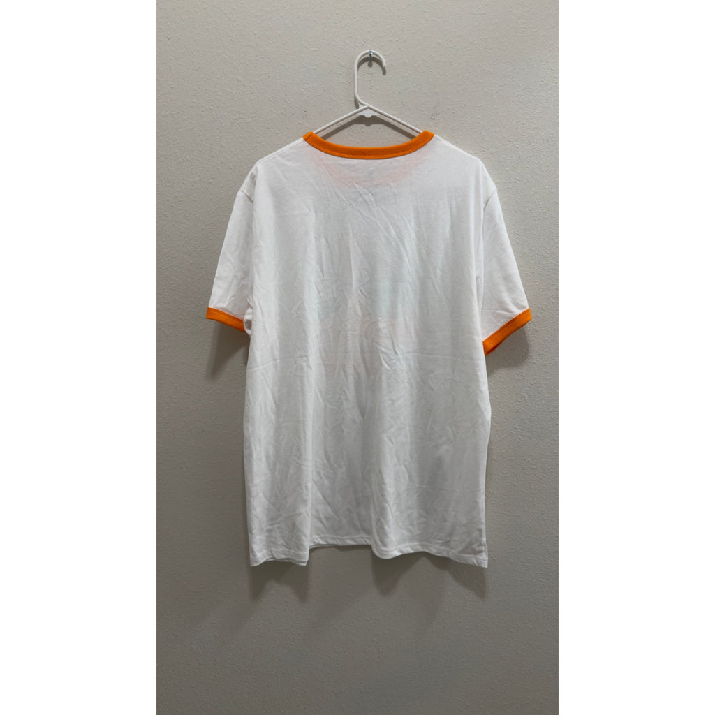 Disney Epcot Flower & Garden Festival 2026 Orange Bird Ringer Shirt Large NWT