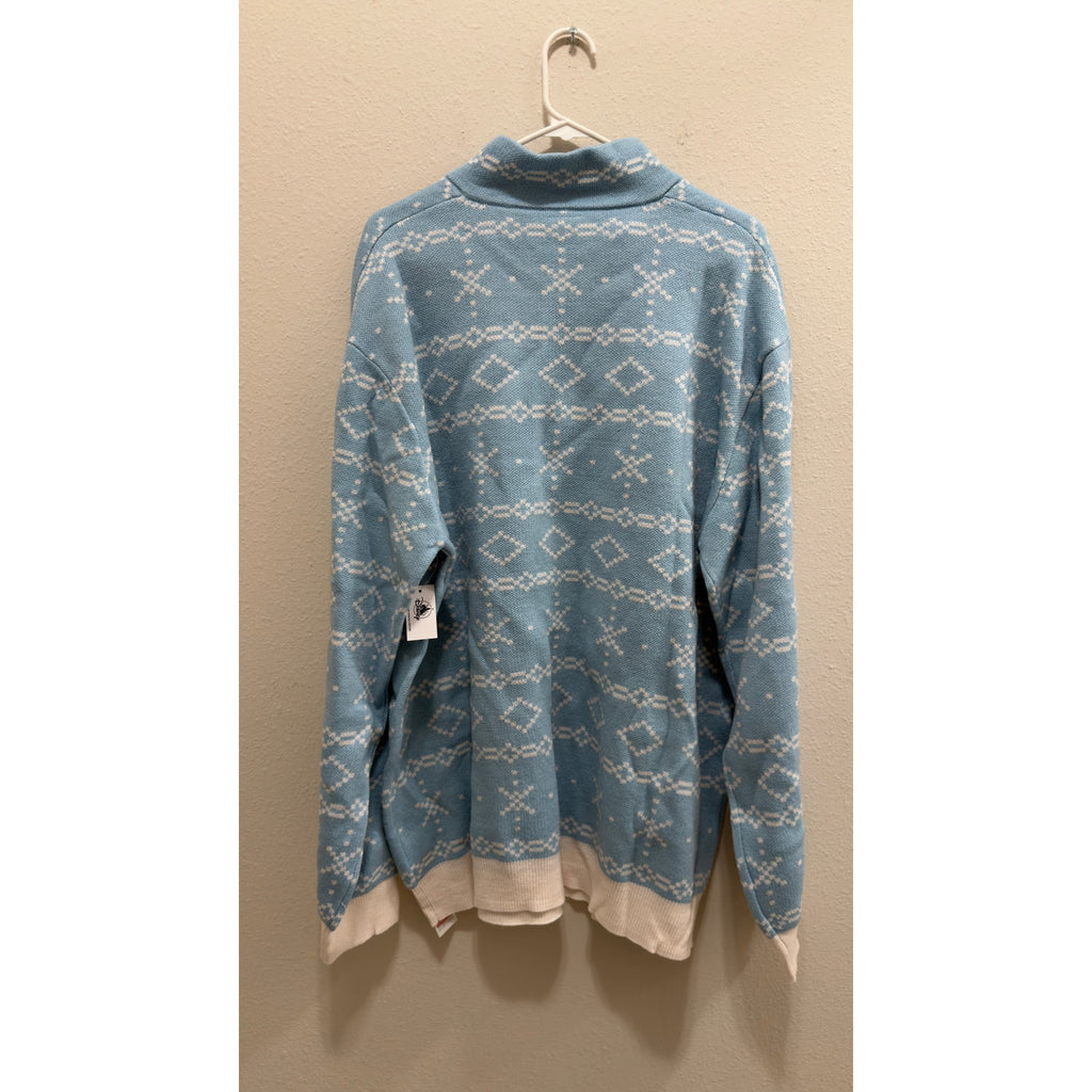 Disney Epcot Festival of the Holidays 2025 Quarter-Zip Sweater Large NWT