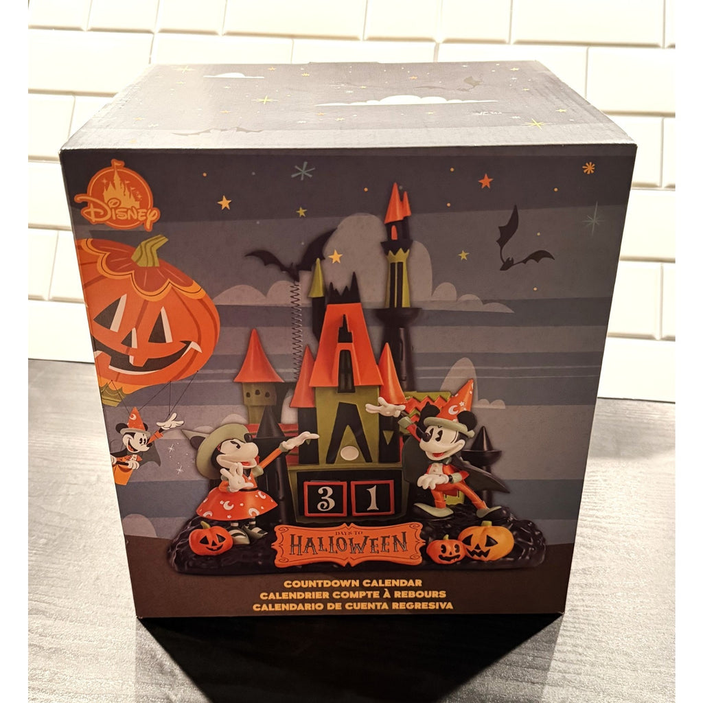 NEW 2025 Disney Resort Halloween Countdown Calendar Mickey Minnie Mouse Holiday