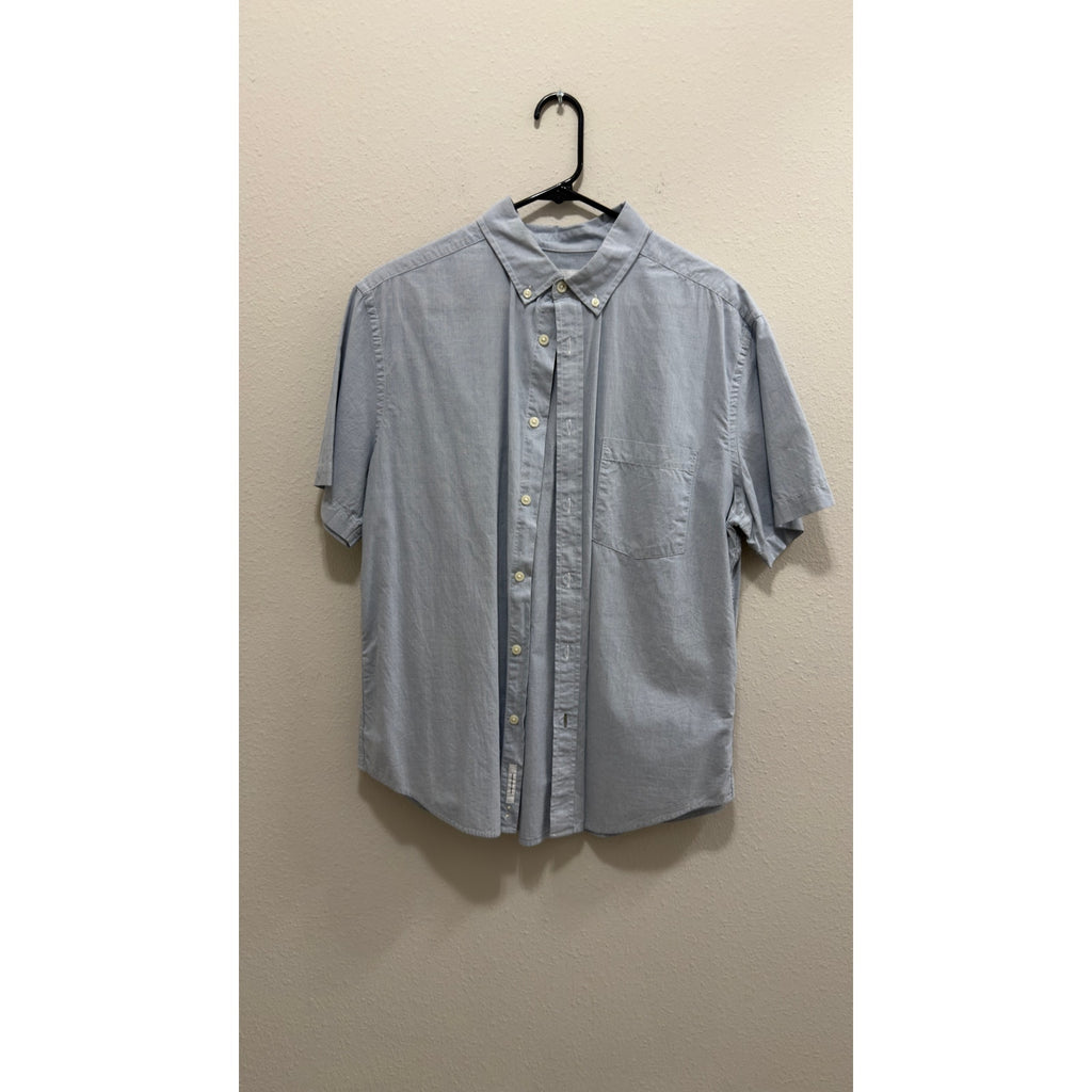 Goodfellow & Co Men's Large Northrop Light Blue Long Sleeve Button-Down Shirt