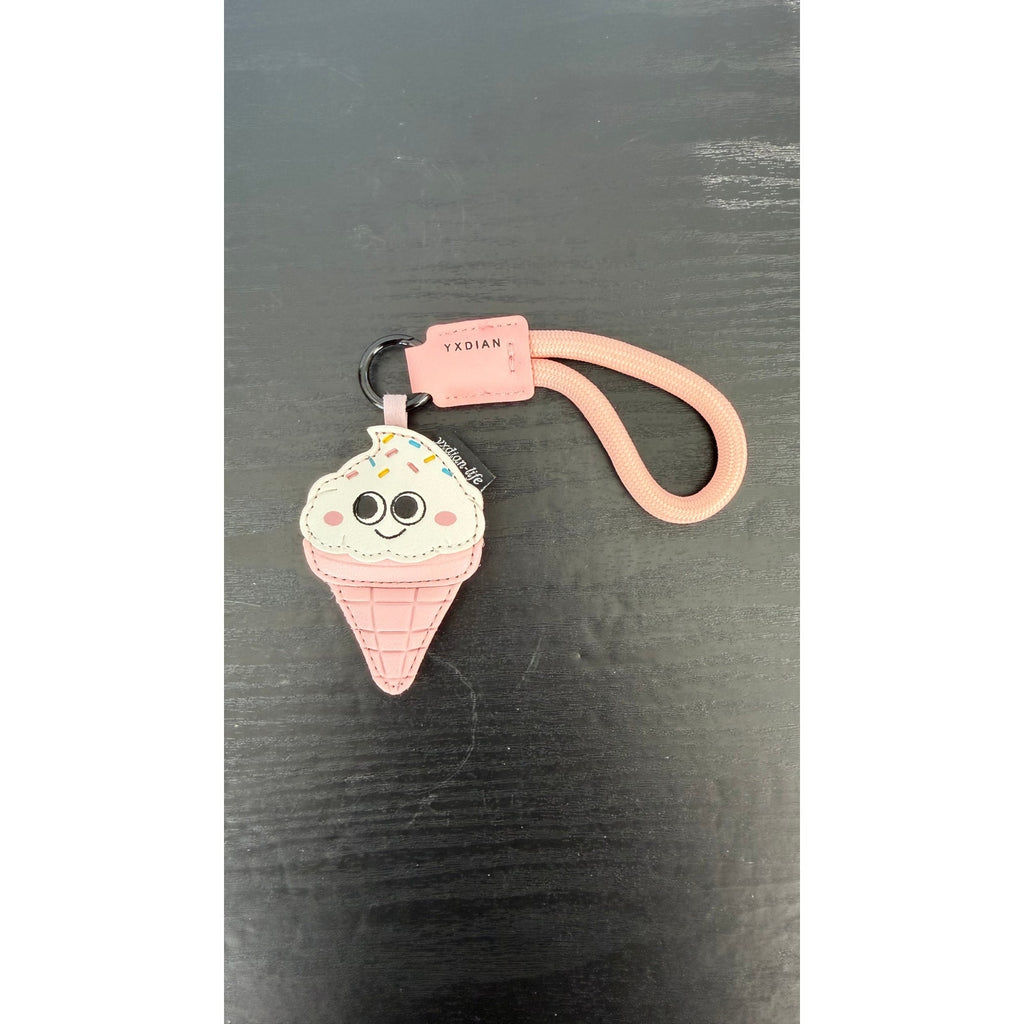 Cartoon Creative Summer Food Series Ice Cream Keychain – NEW