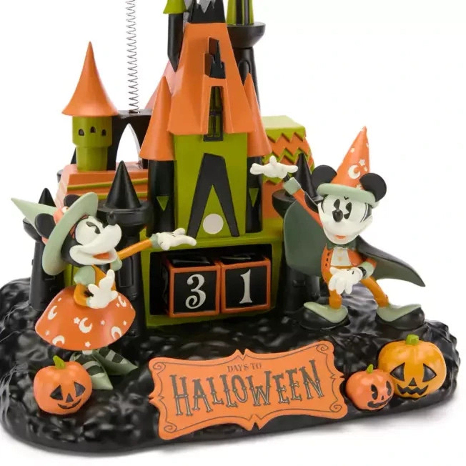NEW 2025 Disney Resort Halloween Countdown Calendar Mickey Minnie Mouse Holiday