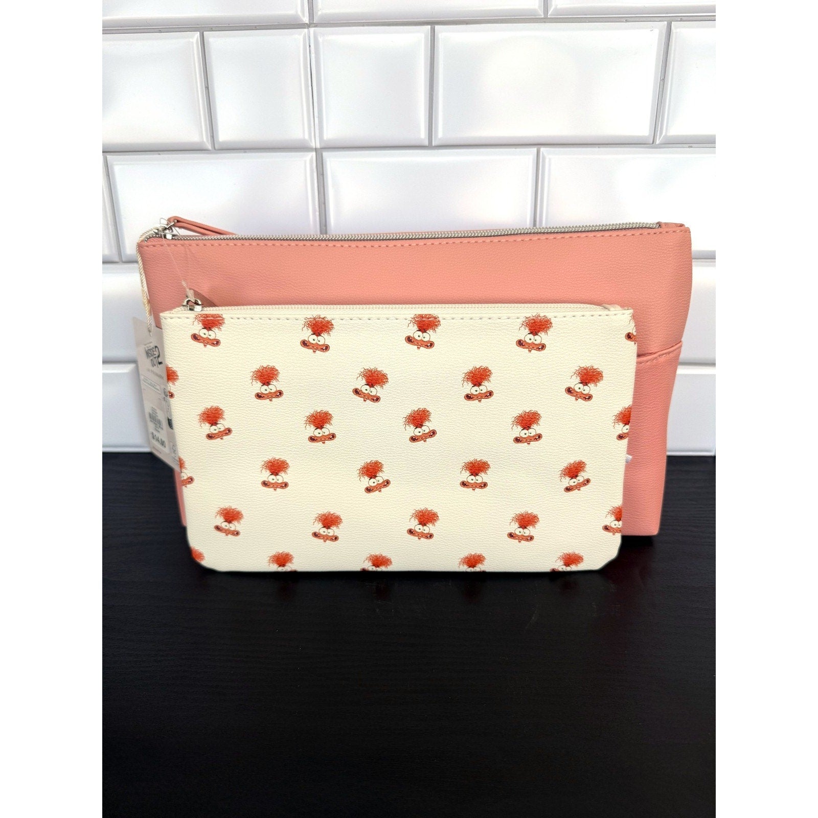 Disney Pixar Inside Out 2 "Anxiety" 2-in-1 Travel Wash Bag – NWT