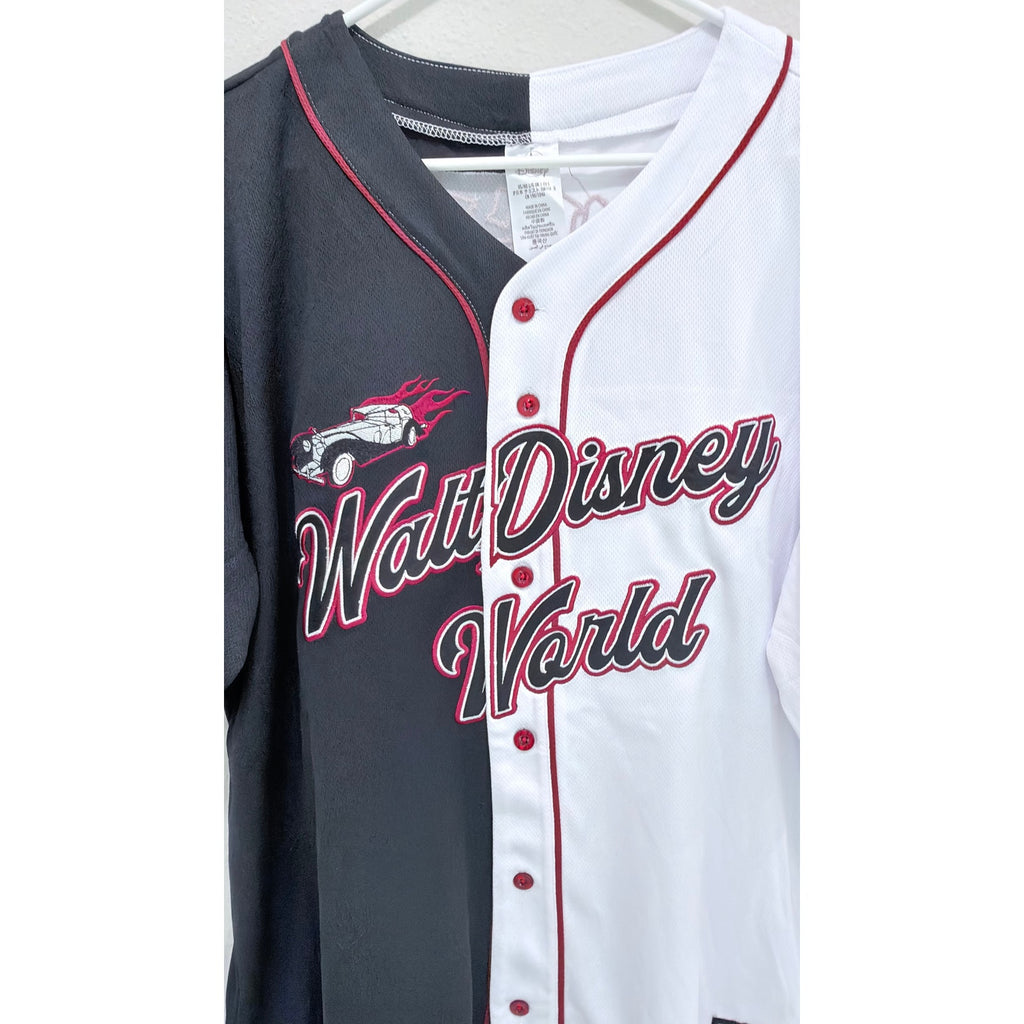 NWT Disney Cruella De Vil 101 Dalmatians Baseball Jersey - Large
