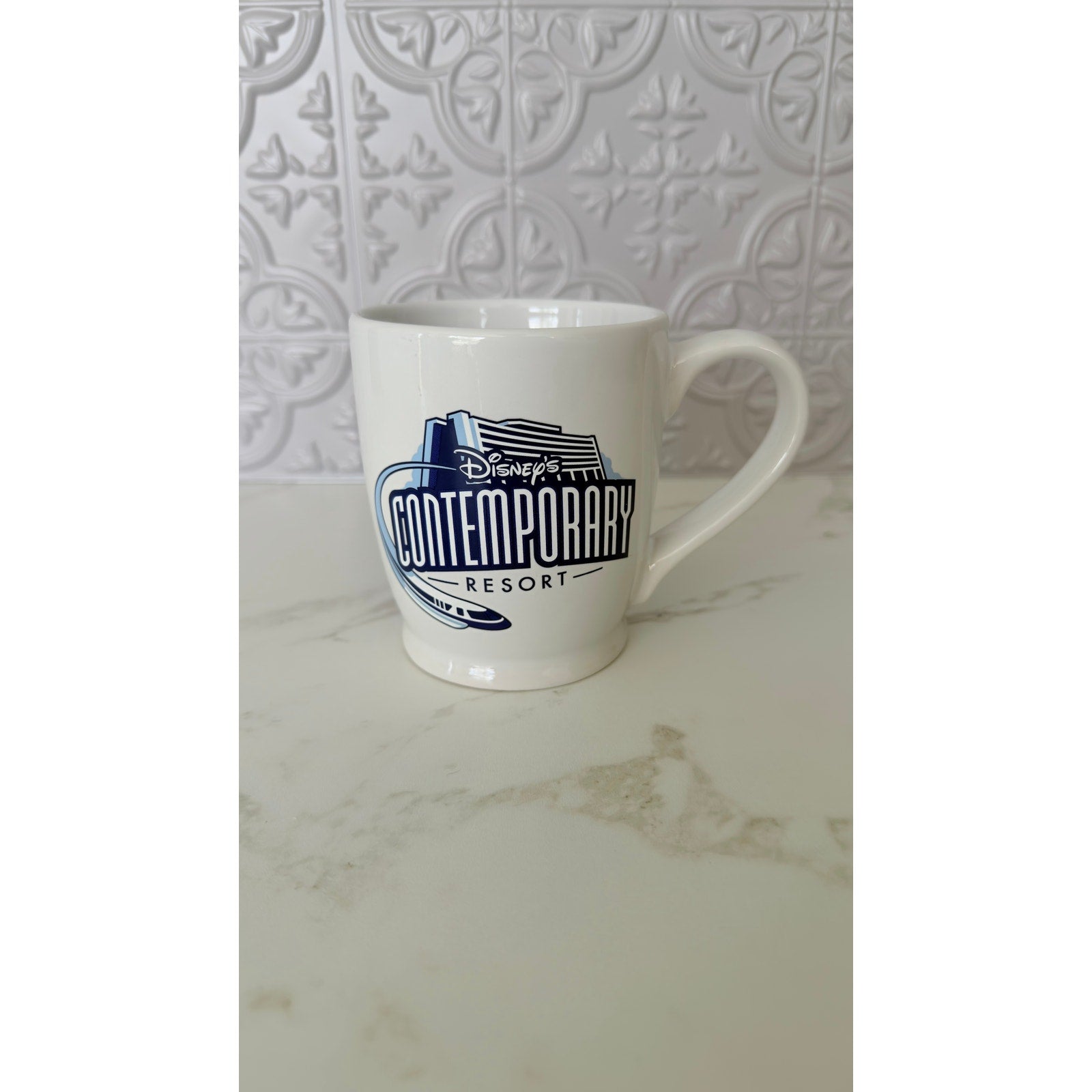 Disney Parks Contemporary Resort Monorail Ceramic Coffee Mugs - Set of 5