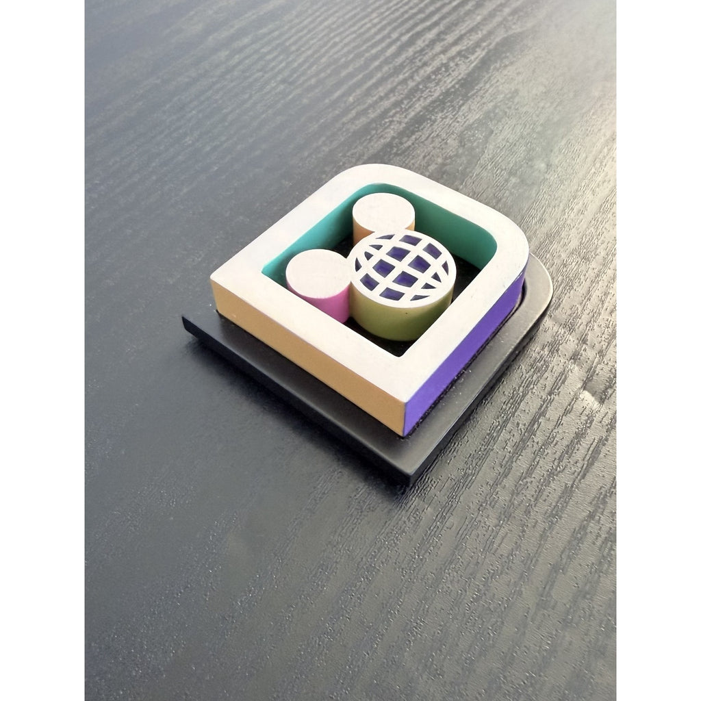 NEW Walt Disney World Parks Mickey Mouse Ear Logo 3-D Fridge Magnet