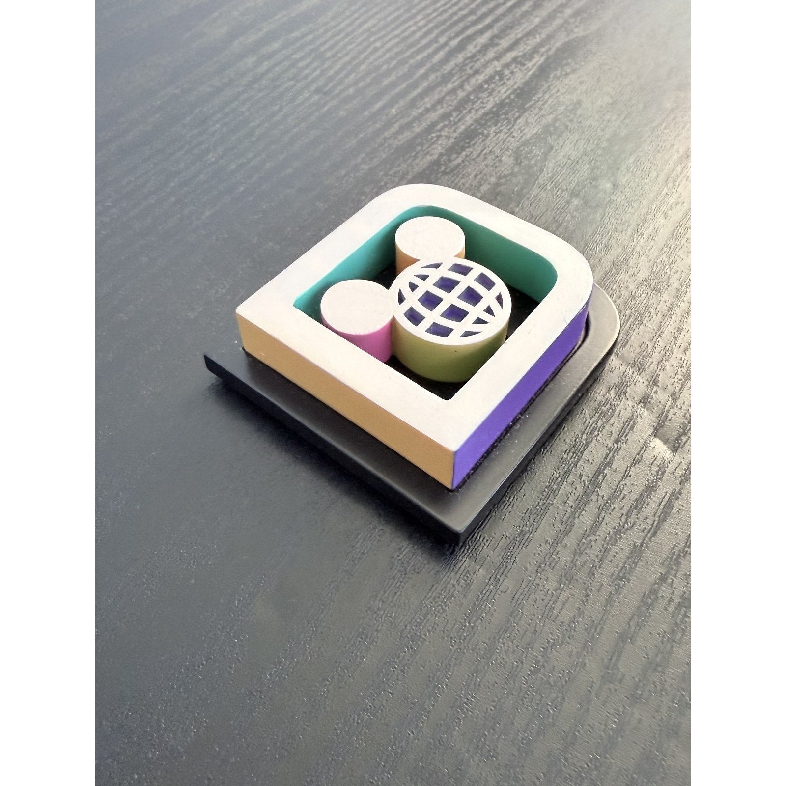 NEW Walt Disney World Parks Mickey Mouse Ear Logo 3-D Fridge Magnet