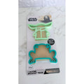 NEW Star Wars The Mandalorian 2pc Silicone Breakfast Mold Rings - Grogu & Frog