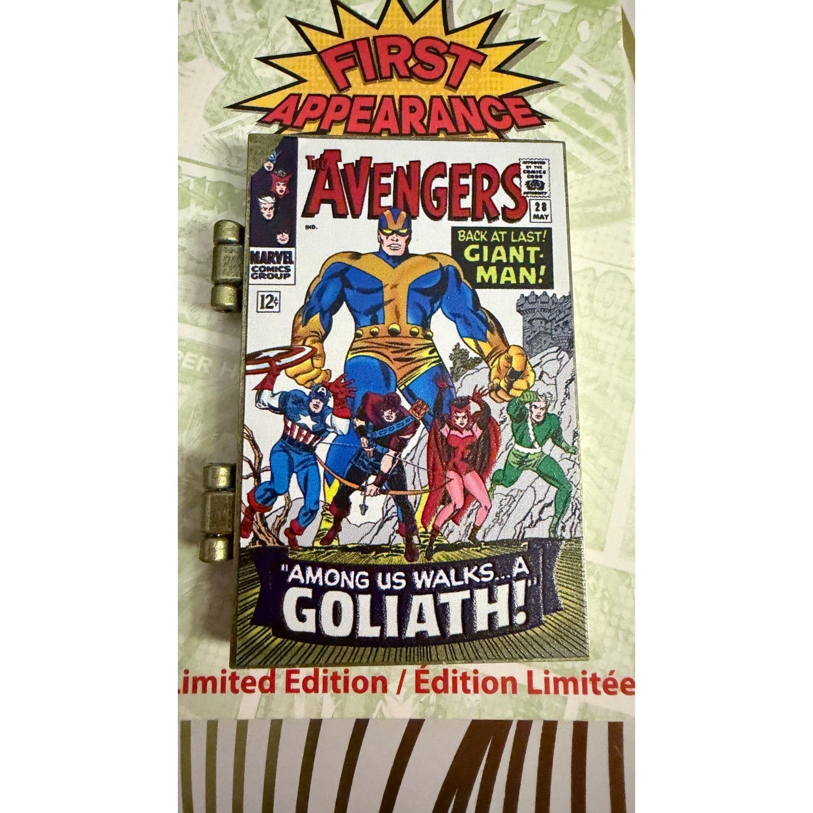 Disney MARVEL First Appearance GIANT-MAN Avengers #29 Limited Edition