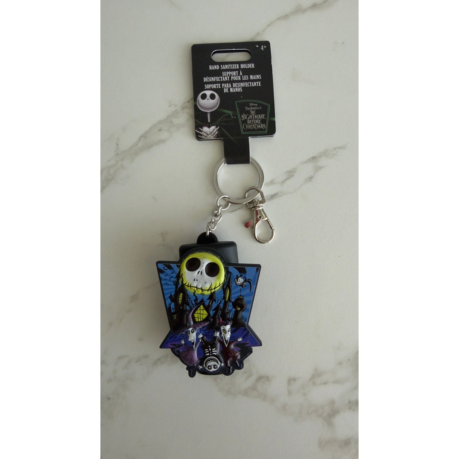 Disney Nightmare Before Christmas Jack Skellington Hand Sanitizer Holder NWT