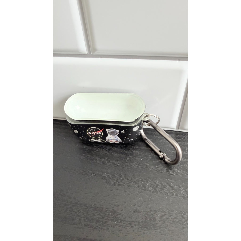 Star Astronaut NASA AirPod Pro Case | Hard Cover w/Carabiner | Pro 1st & 2nd Gen