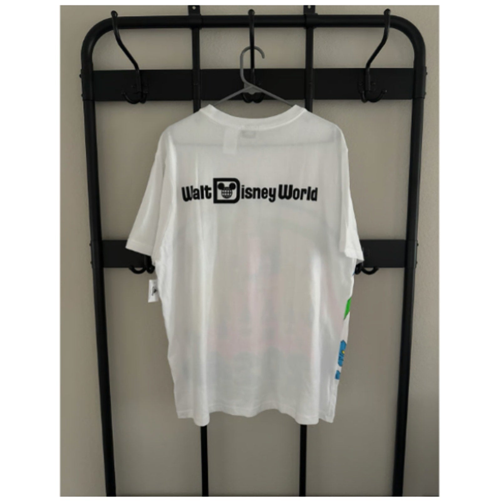 Disneyland Parks 2024 Bright Neon Sleeping Beauty 's Castle T-Shirt Size XL