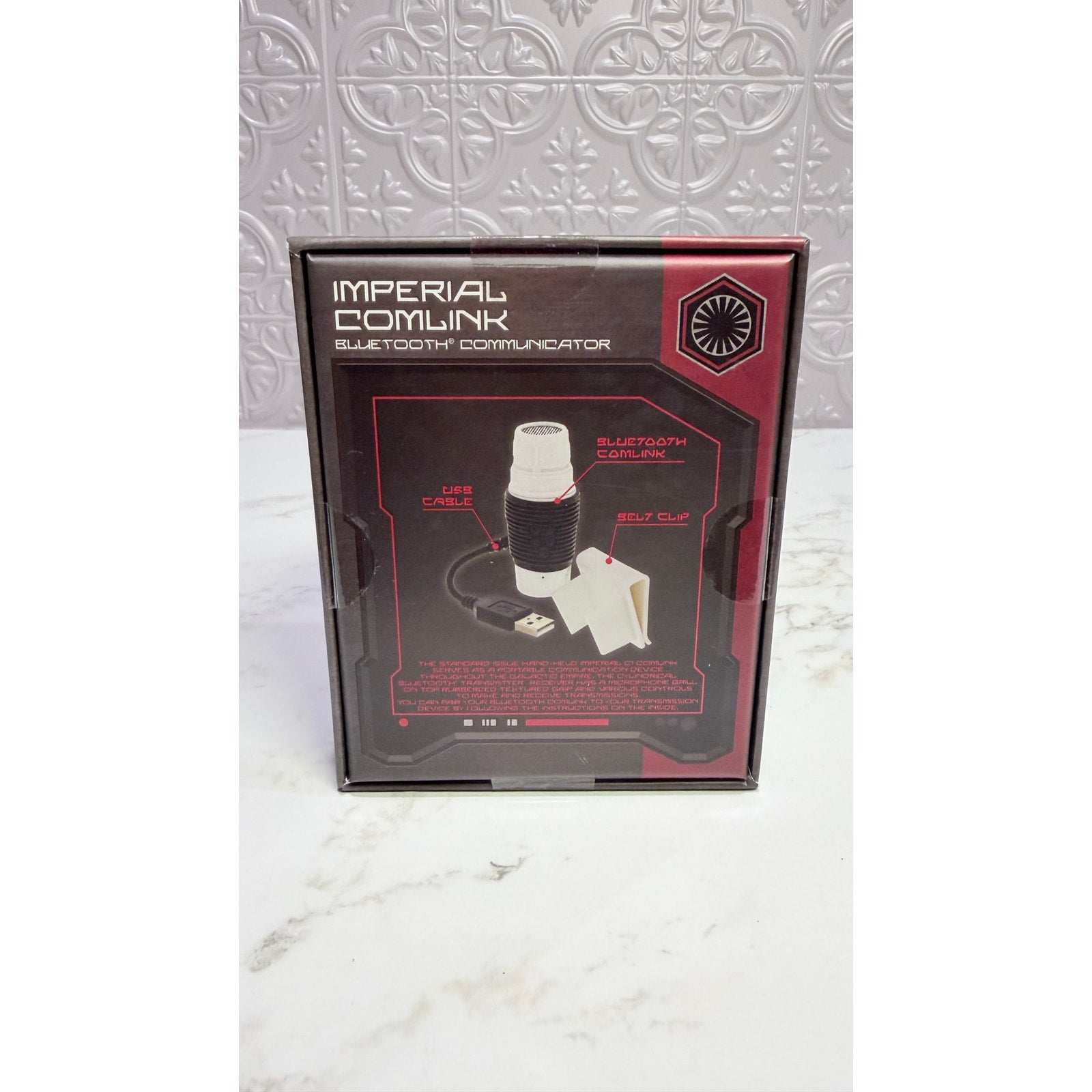 Disney Parks Star Wars Imperial Comlink Bluetooth Communicator NEW