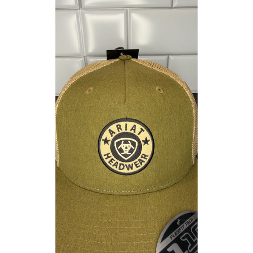Ariat Men’s Aztec Longhorn Mesh Snapback Trucker Cap NWT