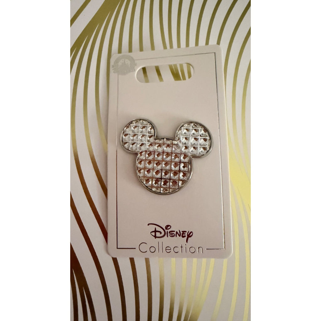 NEW Disney Parks Mickey Mouse Icon Jeweled Pin
