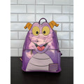 Disney parks Epcot purple holographic Figment Loungefly cosplay backpack NWT