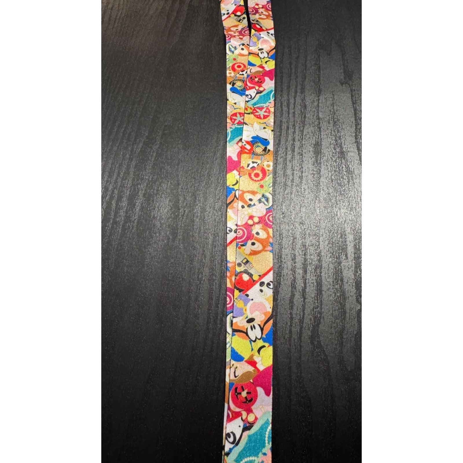 Disney Parks Reversible Pin Lanyard - Mickey & Friends Icon / Ear Hat (NEW)