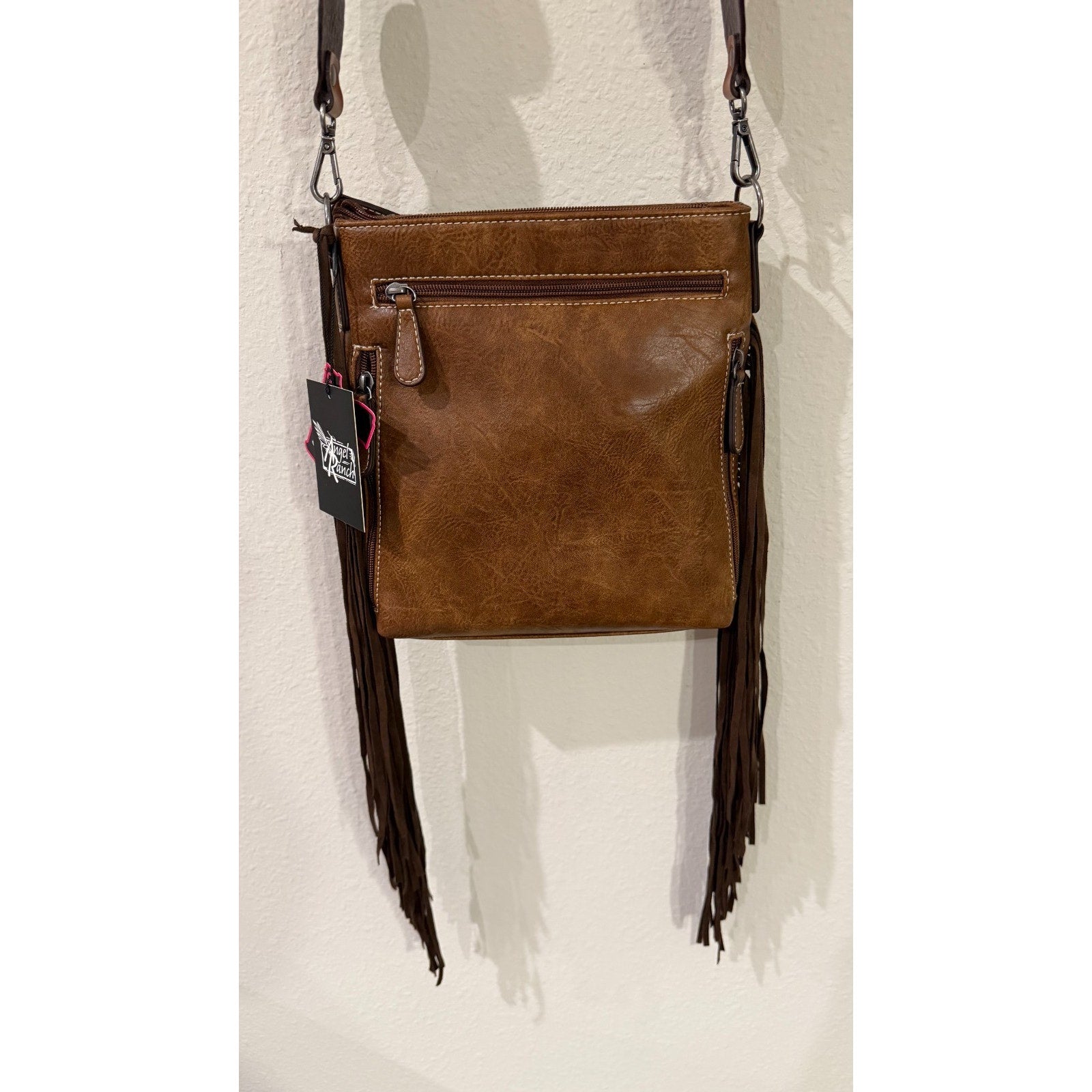 Angel Ranch Southwest Fringe Conceal Carry Crossbody Bag - NWT
