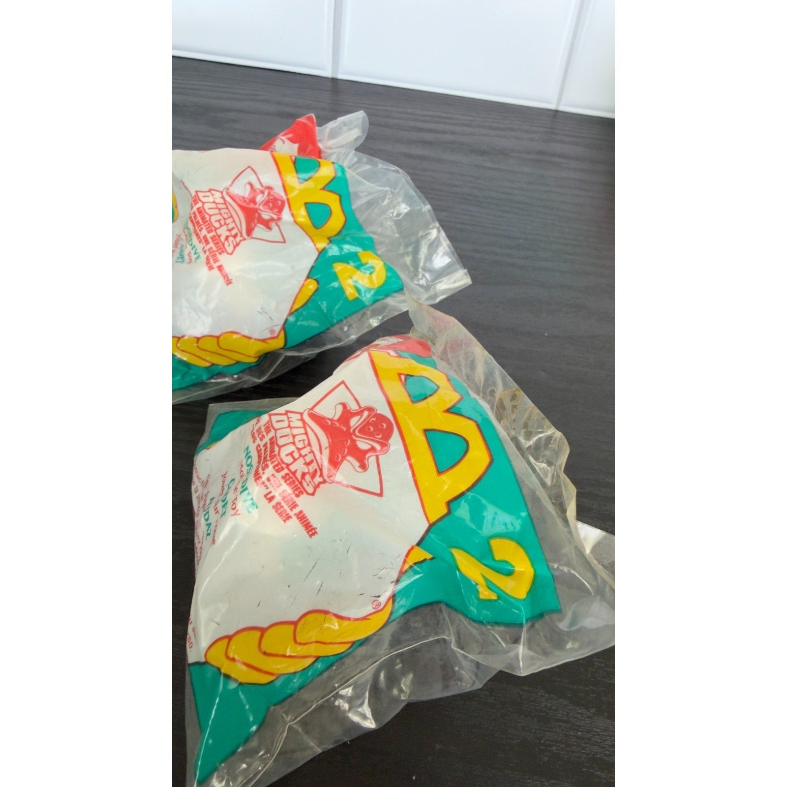 Vintage 1997 McDonald’s Mighty Ducks Happy Meal Toy Lot - Set of 4 Sealed
