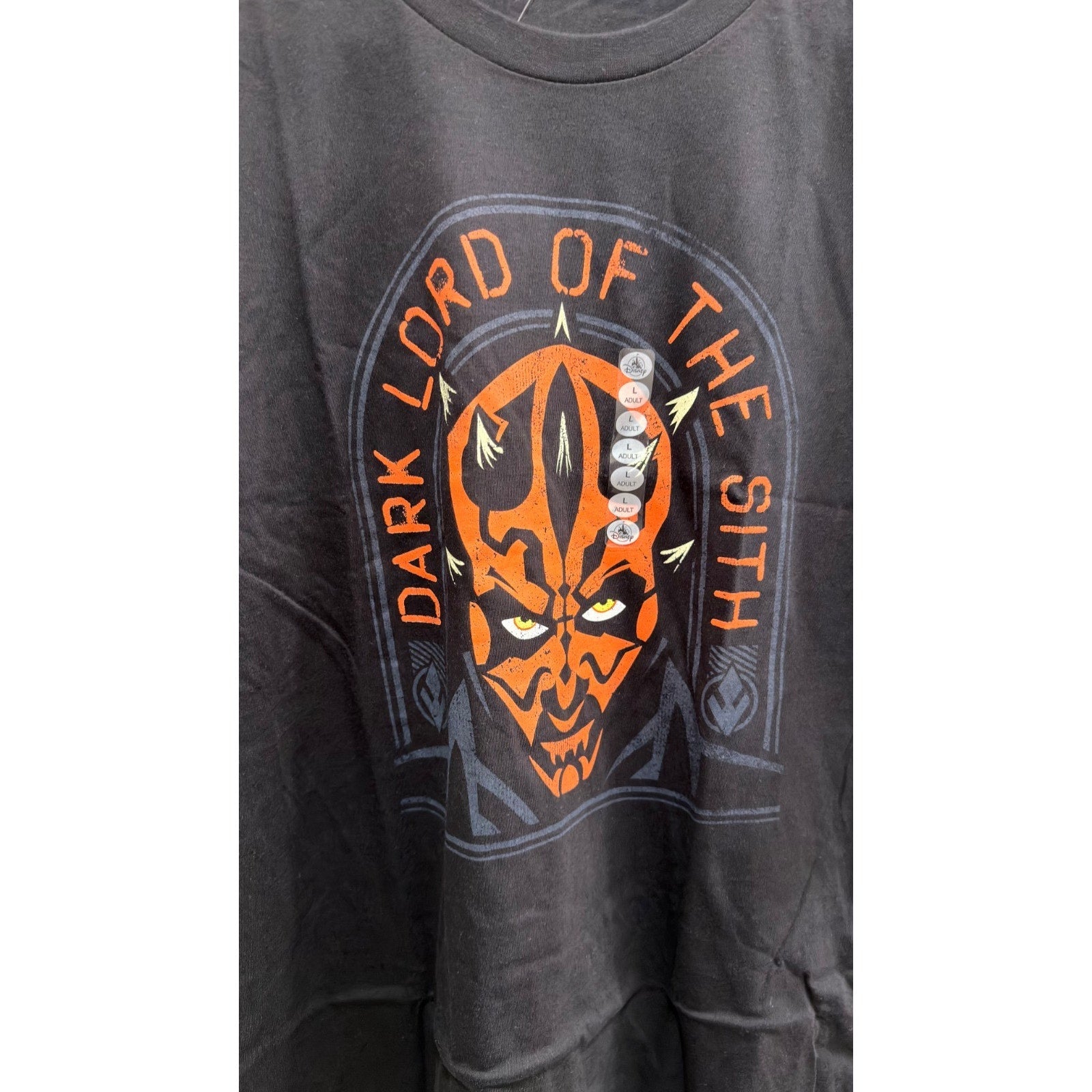 NEW Disney Parks Star Wars Darth Maul Dark Lord of the Sith T-Shirt Adult Large