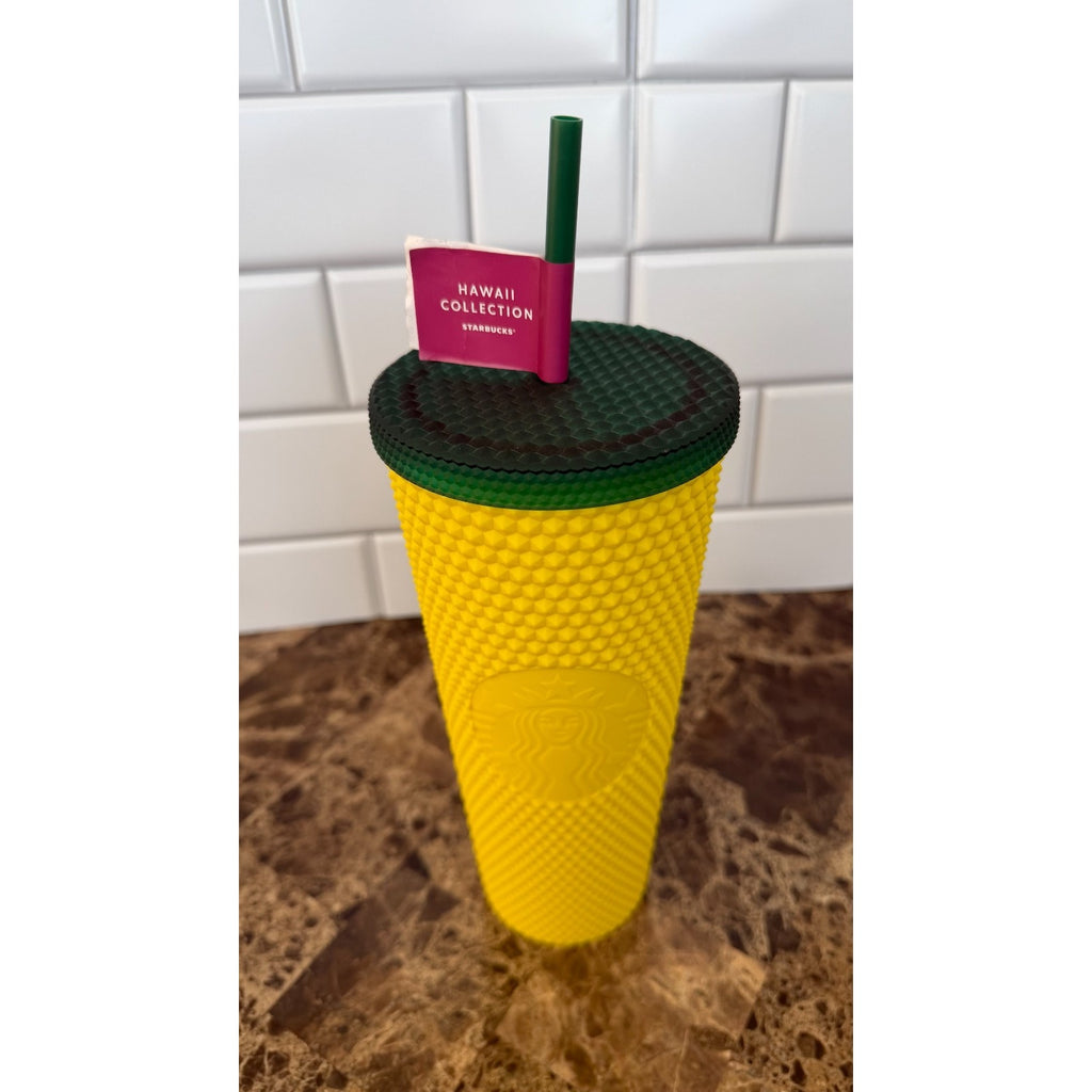 NEW Starbucks Hawaii Collection Pineapple Studded Venti 24oz Tumbler