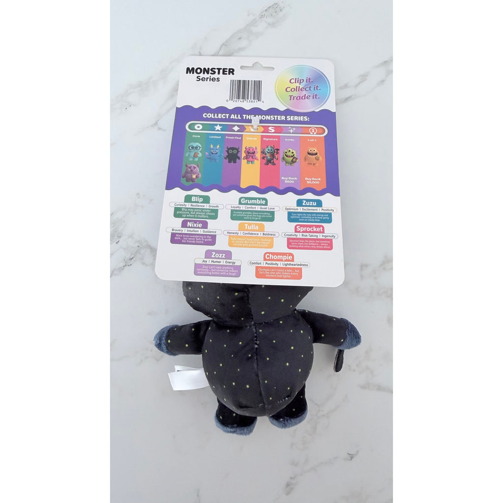 NimNims Monster Series Nixie Plush Keychain Clip NEW