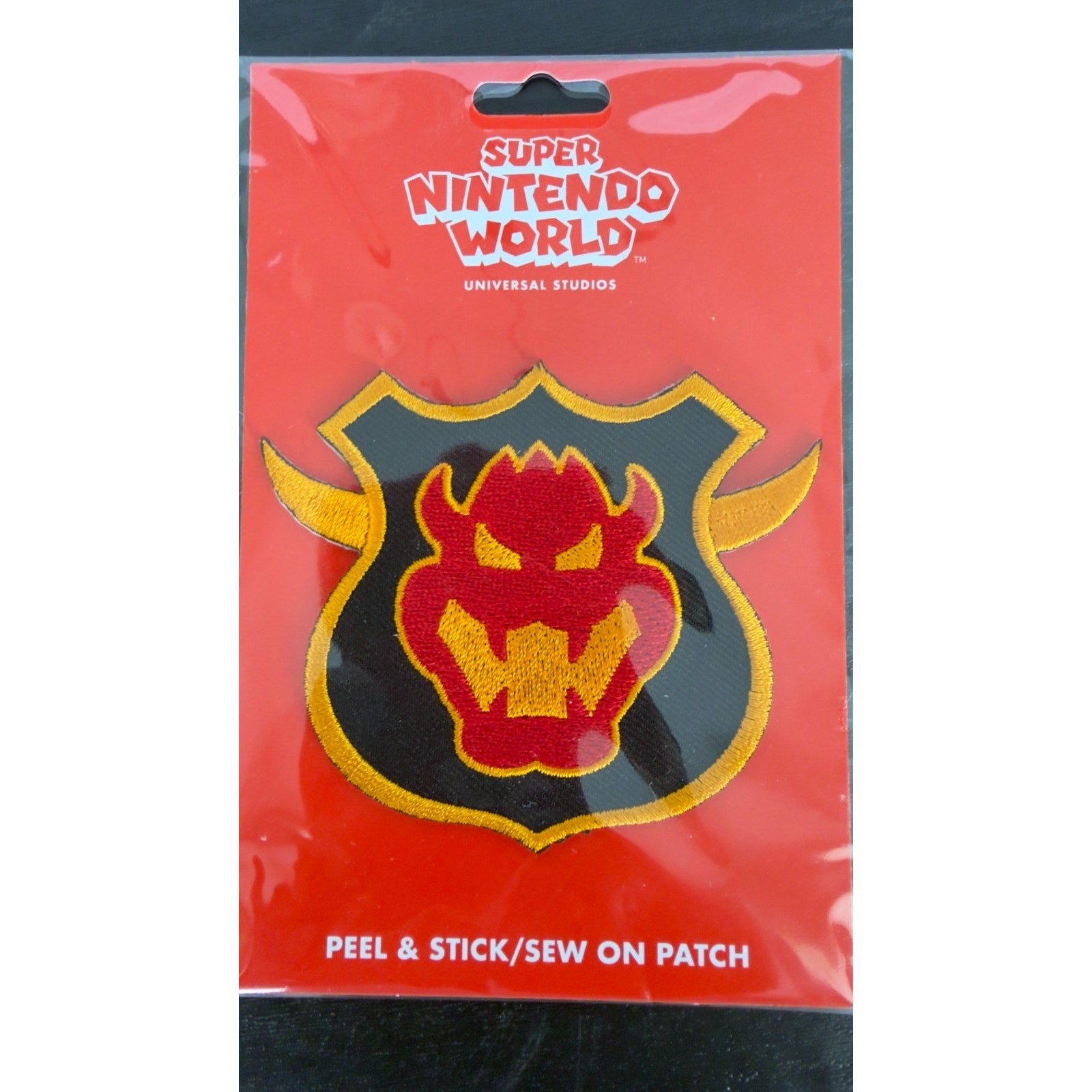 Universal Studios Hollywood Super Nintendo World Bowser Challenge Patch NEW