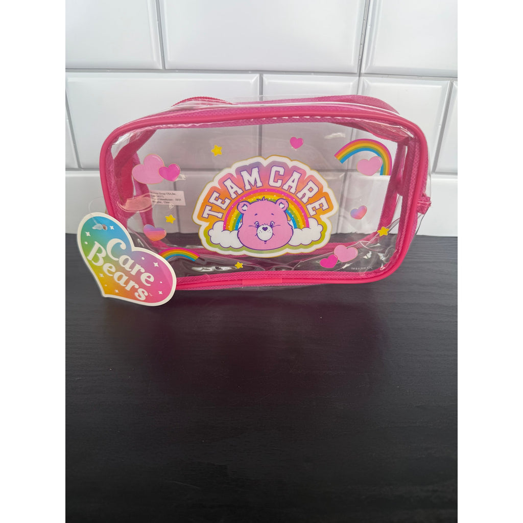 Care Bears Rainbow All-Over Print Pencil Pouch – NWT