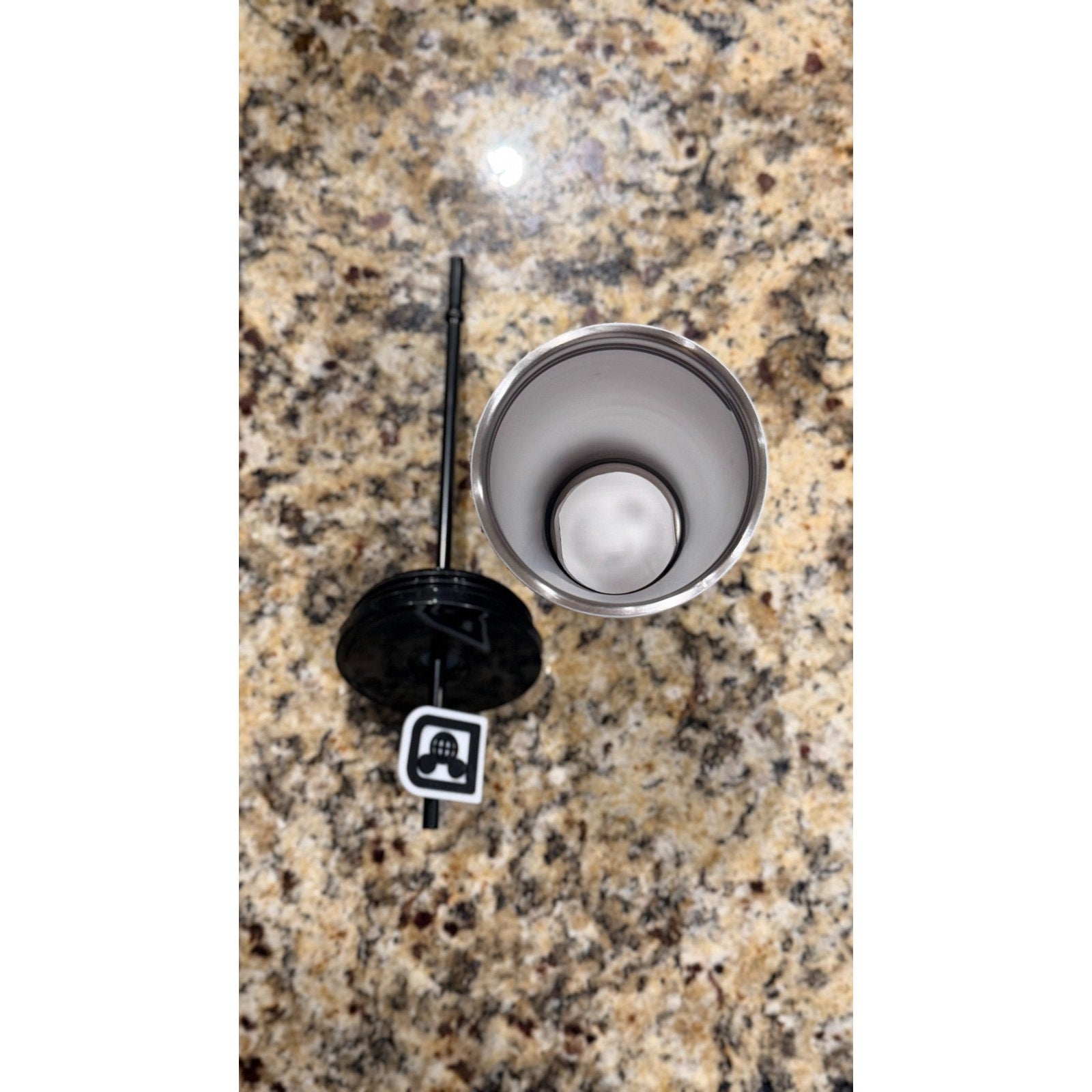 NEW Disney Parks Walt Disney World Black & White 24oz Tumbler