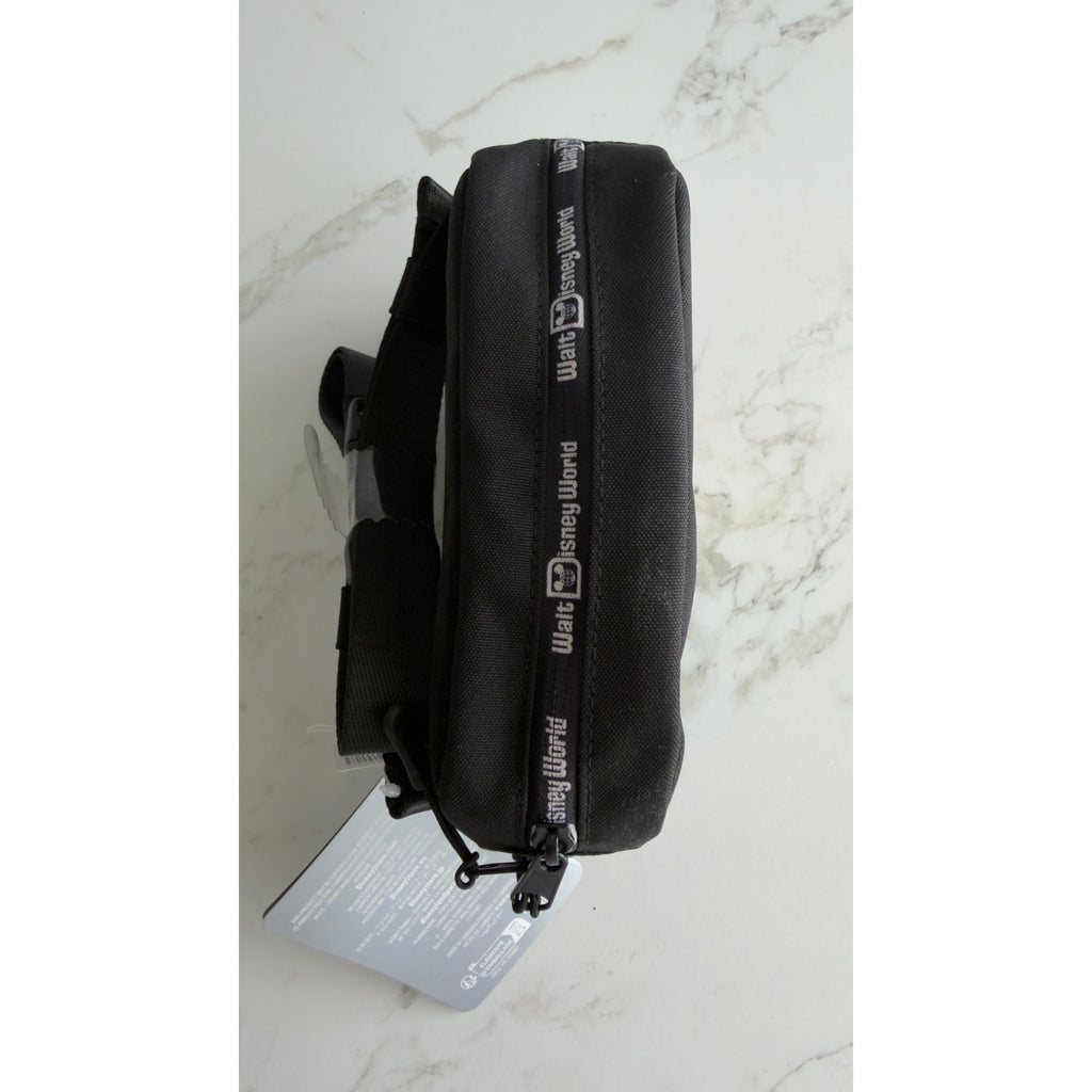 Disney Parks Walt Disney World Let The Magic Begin Hip Pack Belt Bag Black NEW
