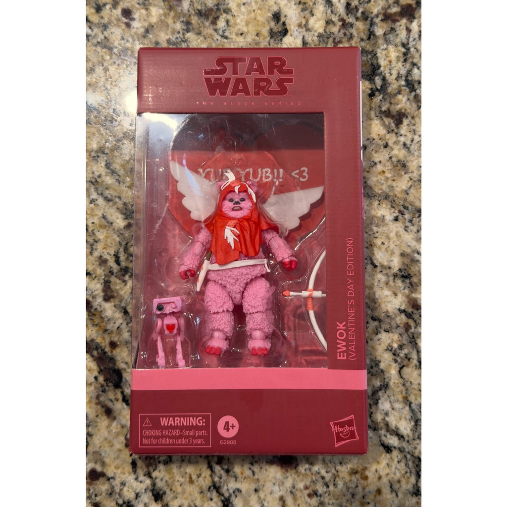 Star Wars The Black Series Ewok (Valentine’s Day Edition) 6" Action Figure NIB