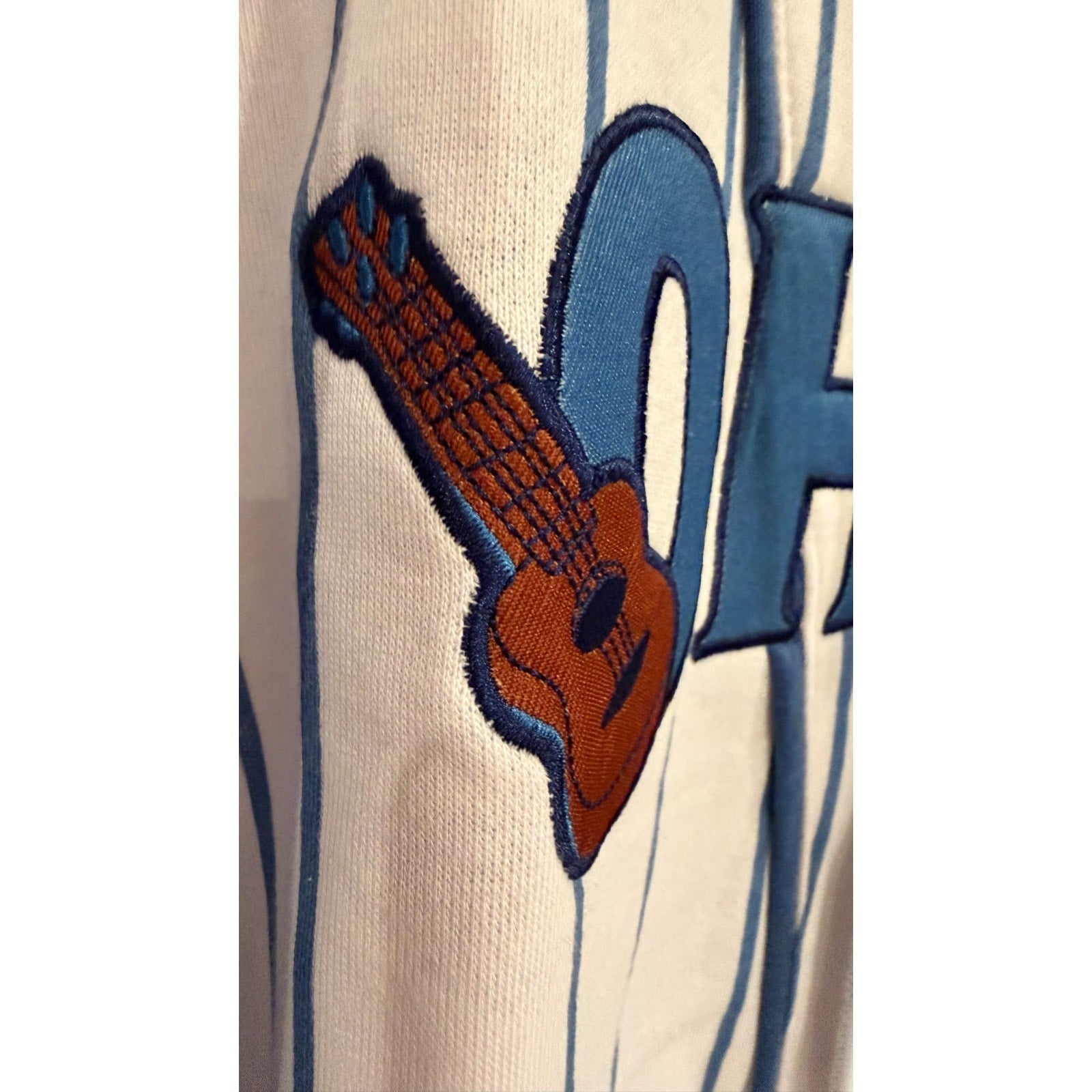 Disney Lilo & Stitch Ohana Hooded Baseball Jersey - Adult Medium NWT