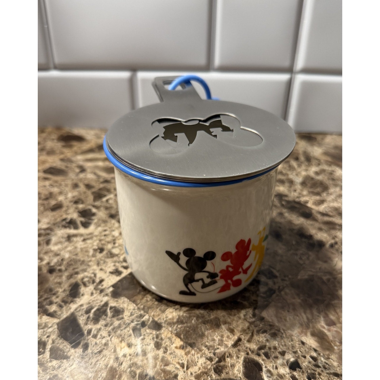 Disney Mousewares Mickey and Friends Mug & Stencils Set - NWOT