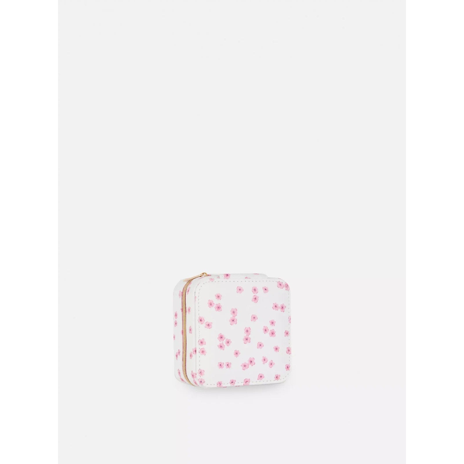 NWT Primark Floral Travel Jewelry Box - Cherry Blossoms