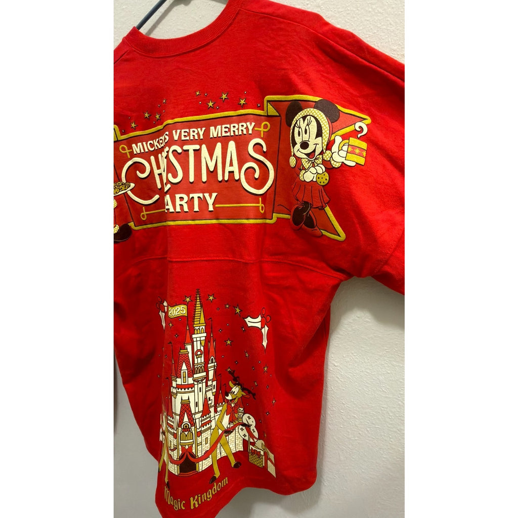 Disney Parks x Spirit Jersey 2025 Mickey’s Very Merry Christmas Party Medium