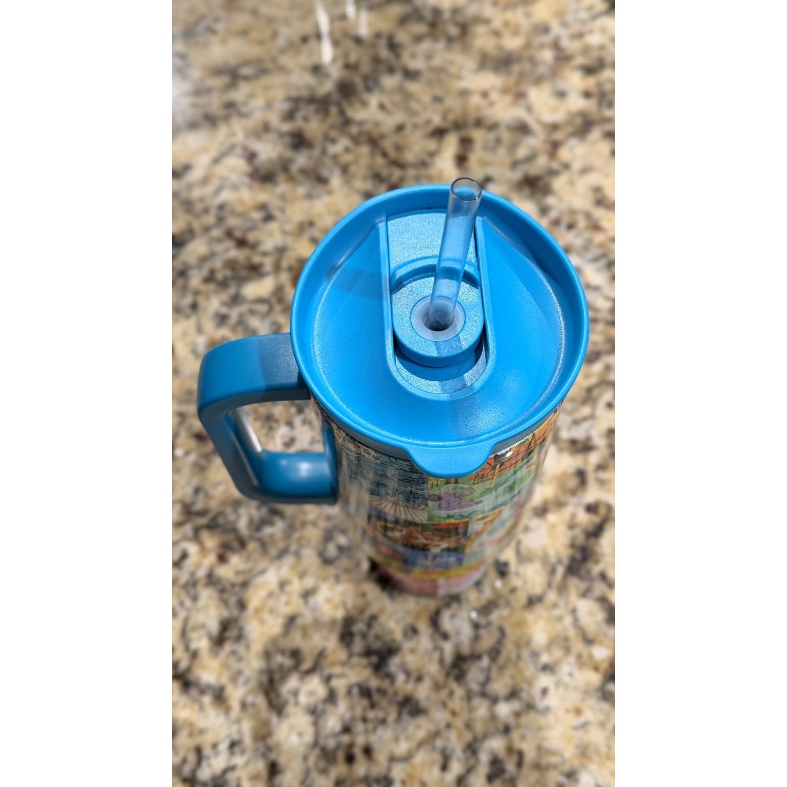 Disney Parks Vintage Maps 40oz Stainless Steel Tumbler - NWT