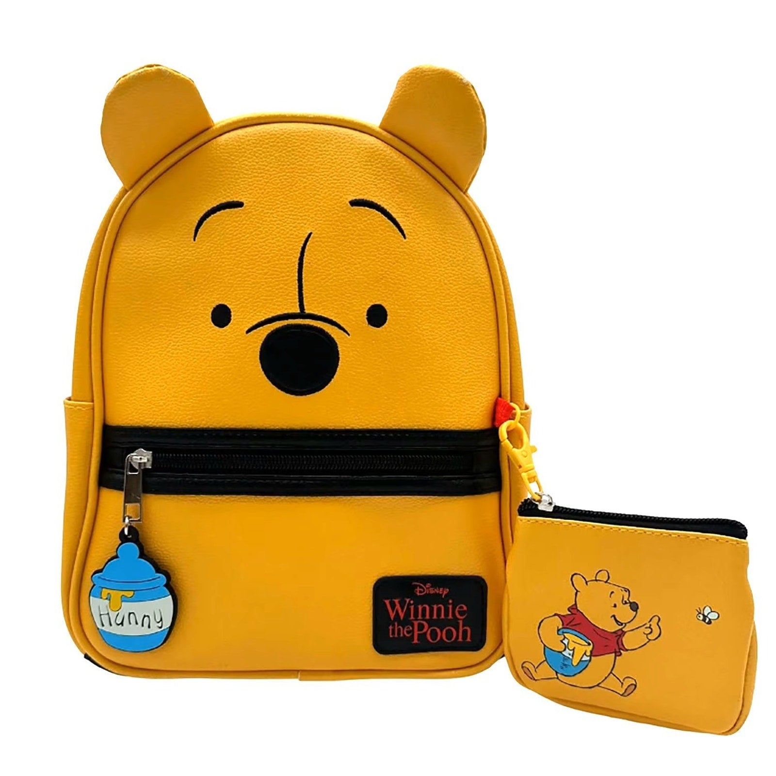 Disney Winnie The Pooh 10.5" Mini Backpack With Coin purse NWT