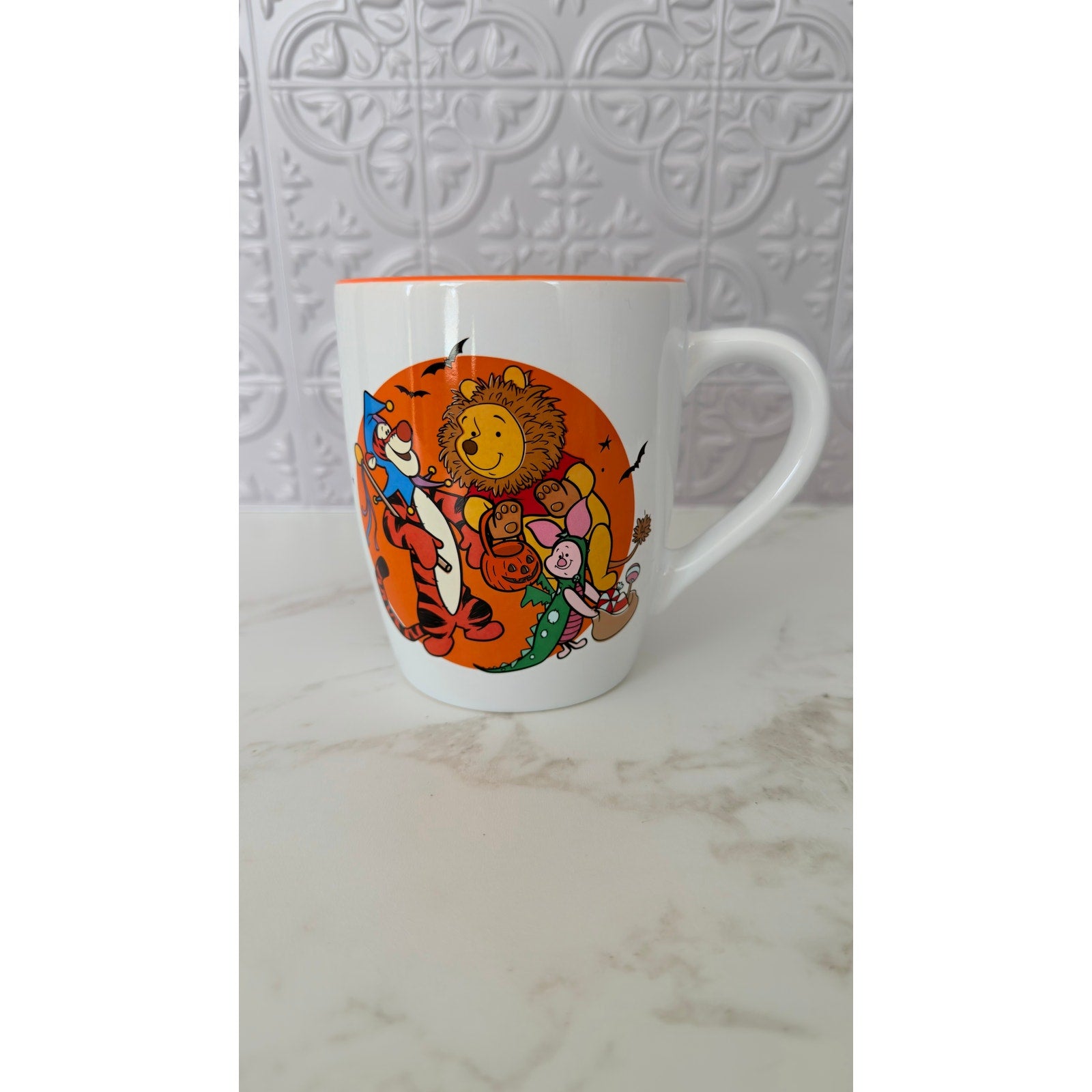 Disney Winnie the Pooh Halloween Costumes Ceramic Coffee Mug 24oz NWT