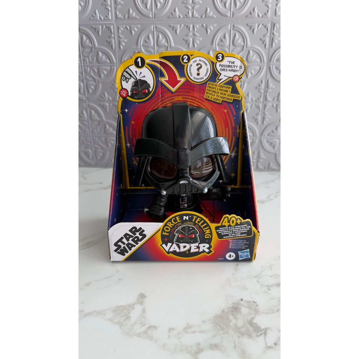 Star Wars Force N’ Telling Vader Electronic Figure Hasbro Disney NEW