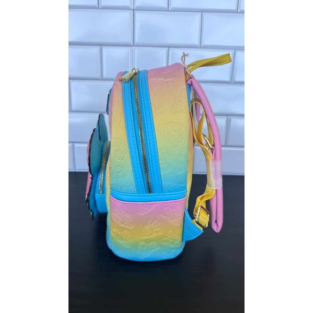 Disney Parks Loungefly Mickey Mouse Shaved Ice Mini Backpack Disney Eats NEW