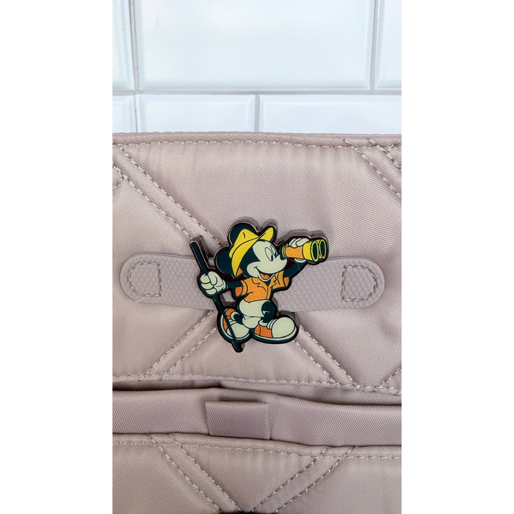 Disney x Lug Animal Kingdom Skyliner Tote Bag Tree of Life Mickey Charm NWT