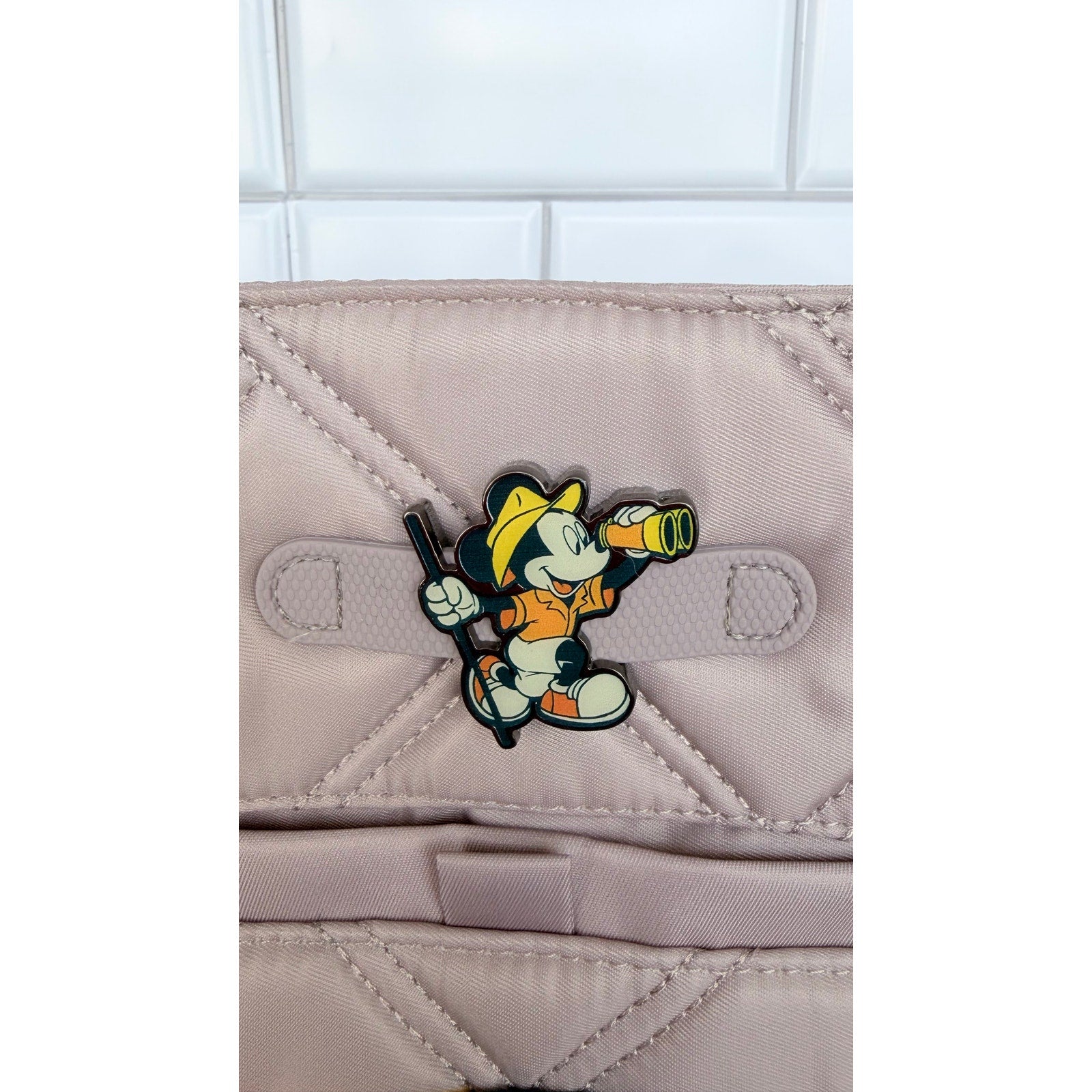 Disney x Lug Animal Kingdom Skyliner Tote Bag Tree of Life Mickey Charm NWT