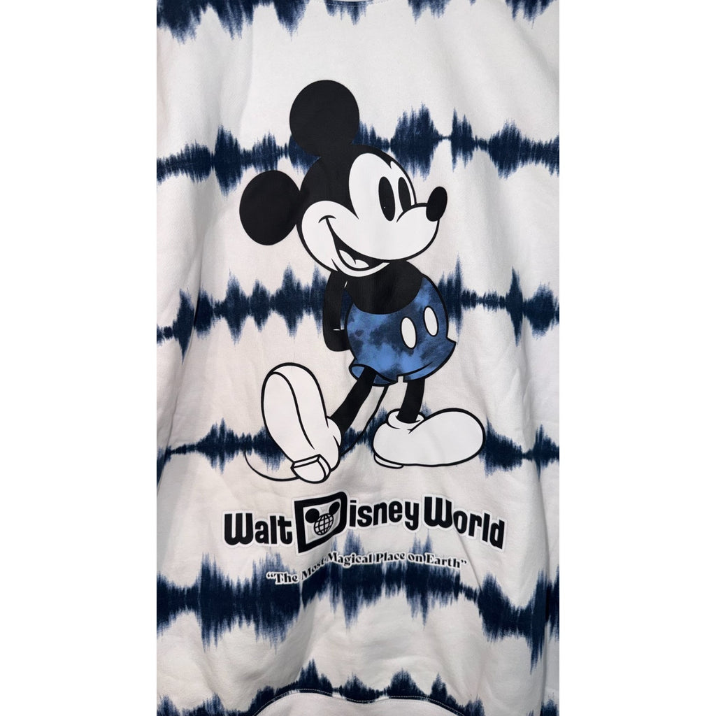 NEW Disney Parks 2025 Walt Disney World Tie-Dye Pullover Sweatshirt - XL