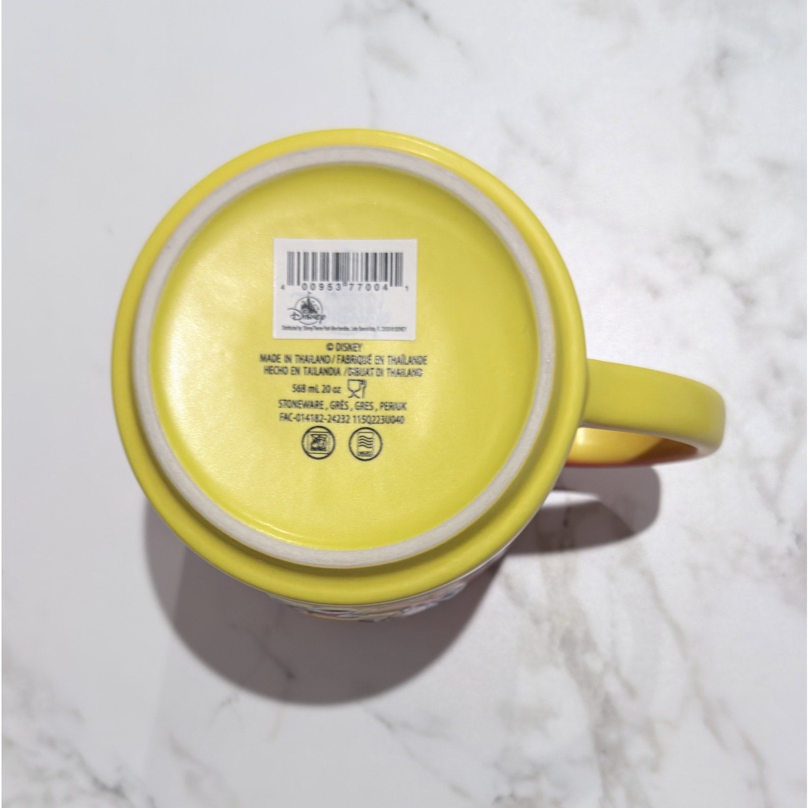 Disney Parks Mickey & Donald Ombre Ceramic Stoneware Coffee Mug 20 oz NEW