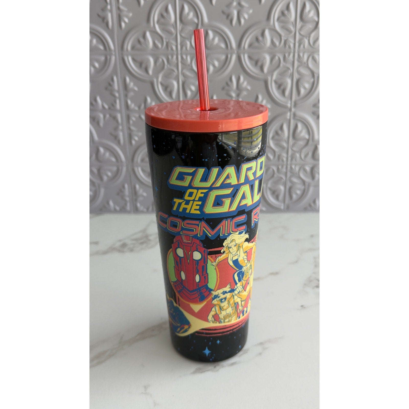 Disney Parks Epcot Guardians of the Galaxy Cosmic Rewind Stainless Tumbler 22oz