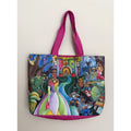 Disney Parks Princess Tiana Bayou Adventure Canvas Tote - Sharika Mahdi Art NEW