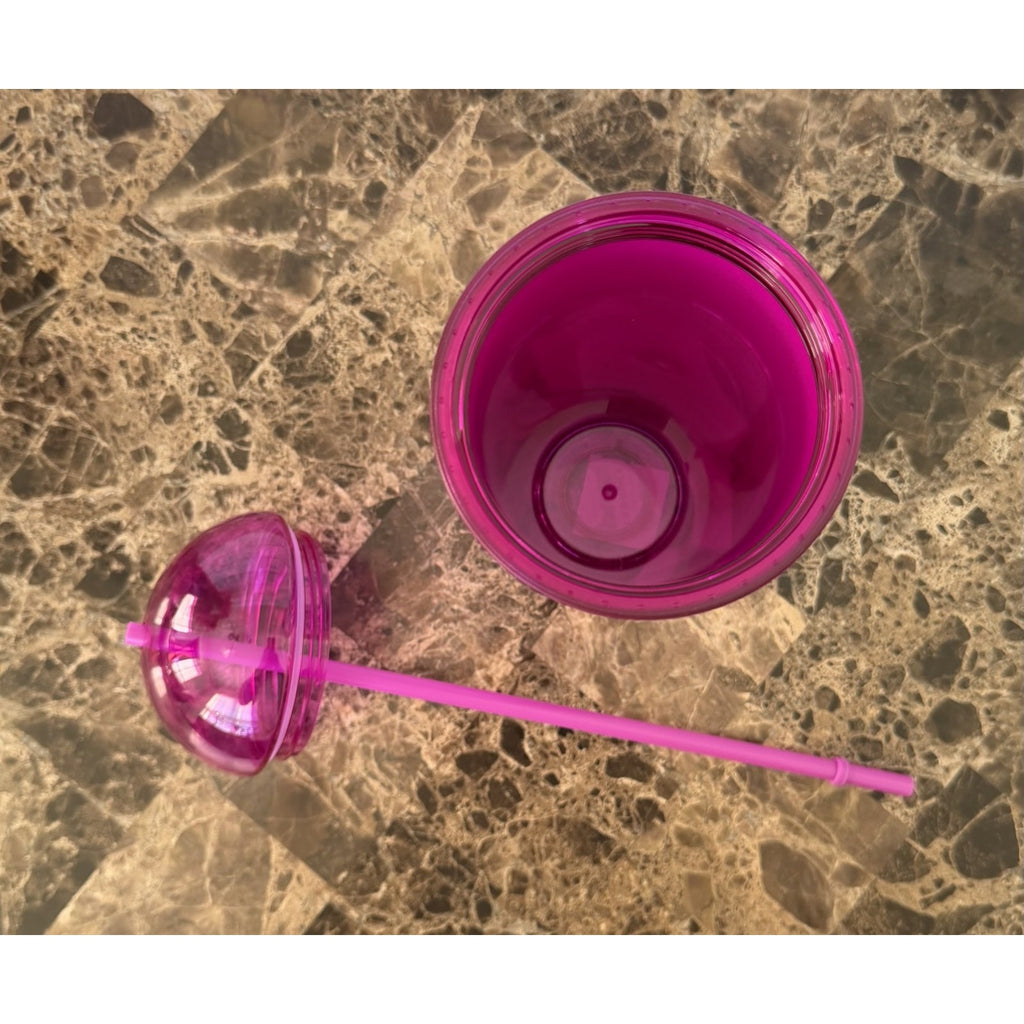 Starbucks Summer 2024 Purple Holographic Dots Dome Lid Tumbler 24oz NEW